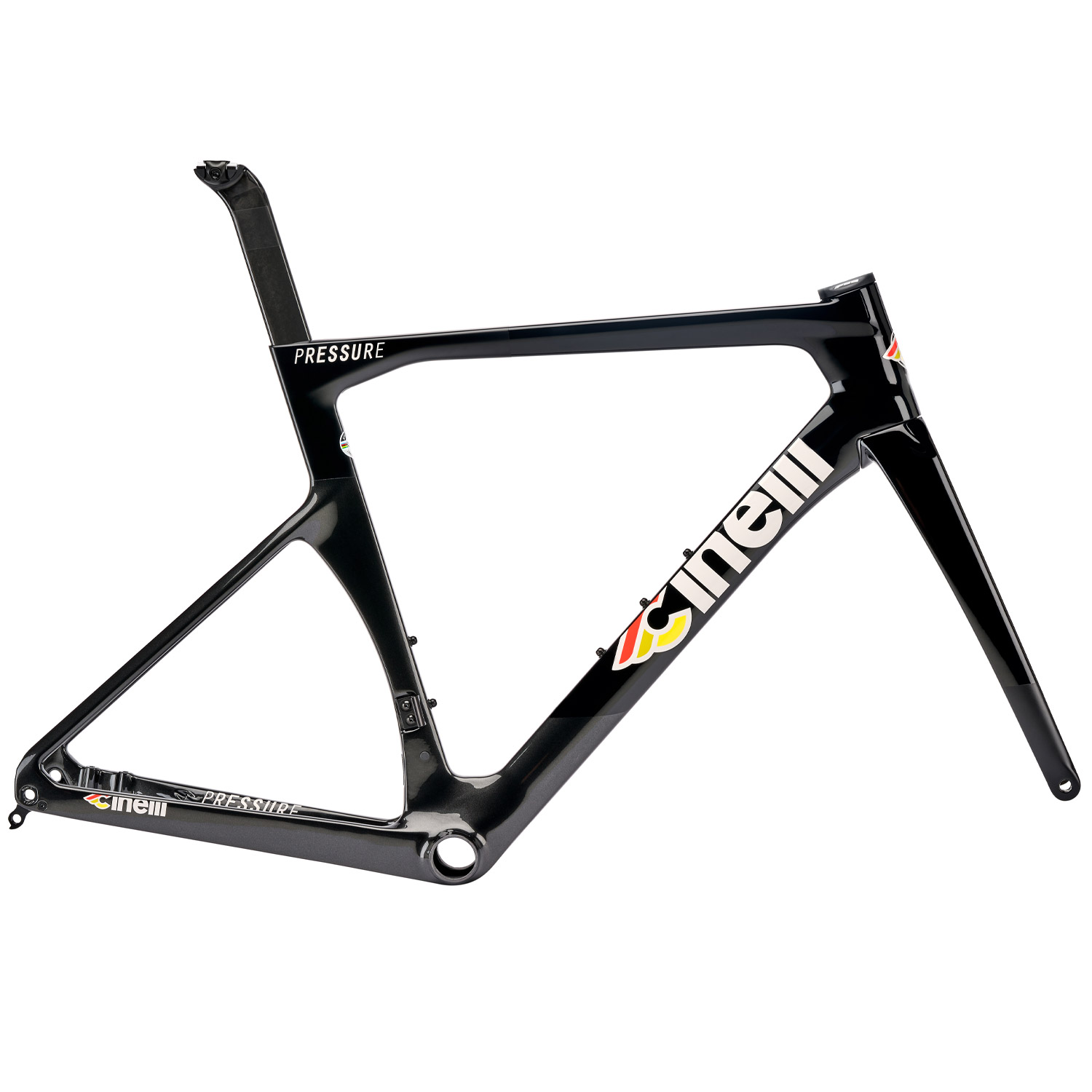 Pressure Disc Frameset Triple Black | Chicken Cyclekit