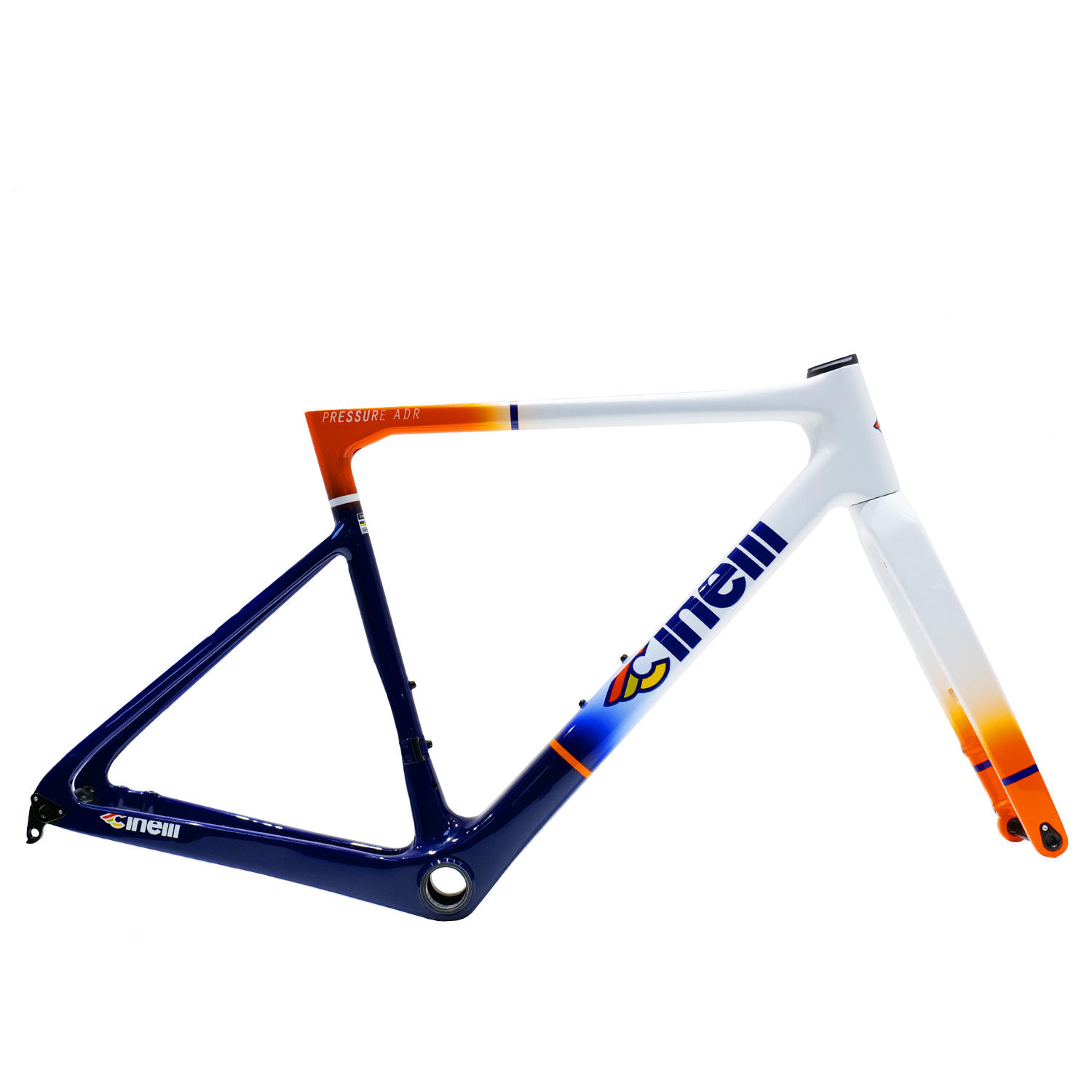 Pressure ADR Disc Frameset Triple White | Chicken Cyclekit