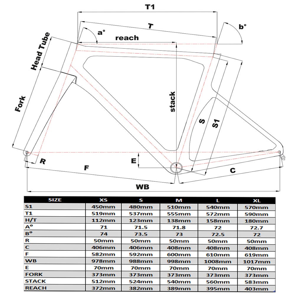 Pressure ADR Disc Frameset Triple White | Chicken Cyclekit