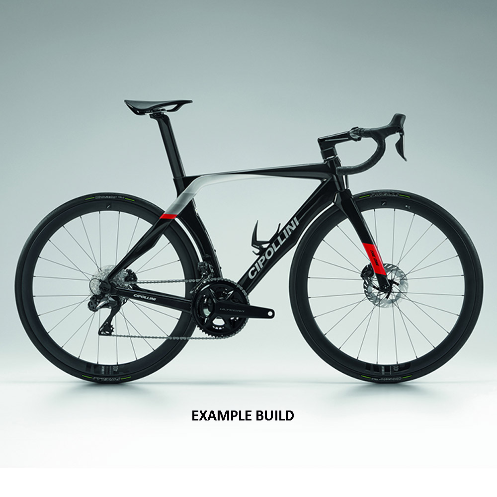 RB1K The One Disc Black Carbon Silver Frameset Chicken Cyclekit