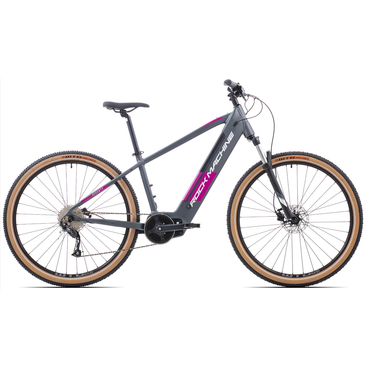 Storm INT e70 29 Black Purple Silver E Bike Chicken Cyclekit