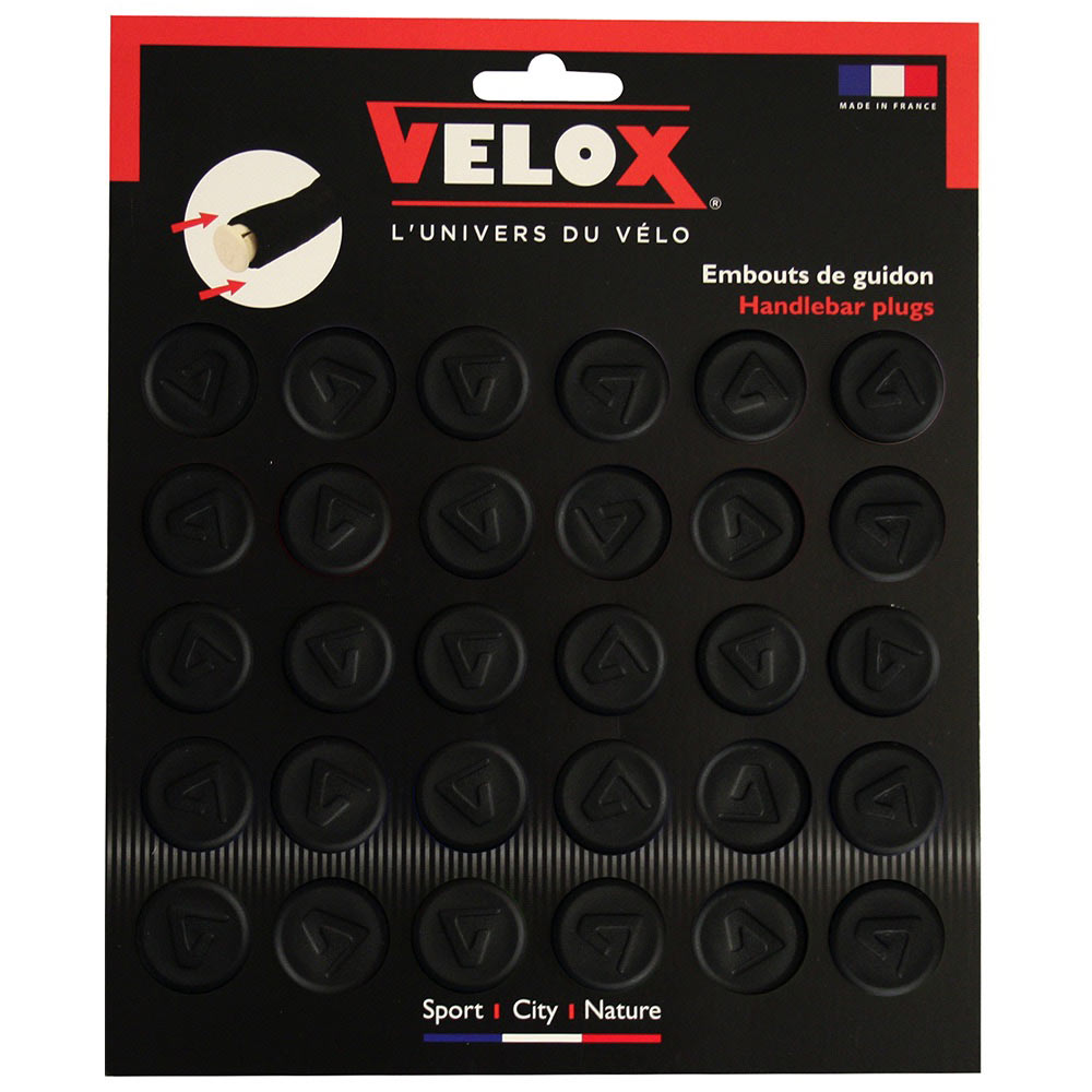 Velox bar end clearance plugs