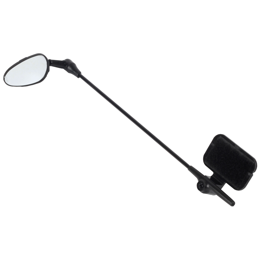 Helmet mounted best sale rear view mirror